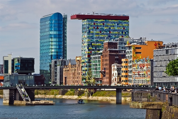 Dock architecture sky skyline Photo