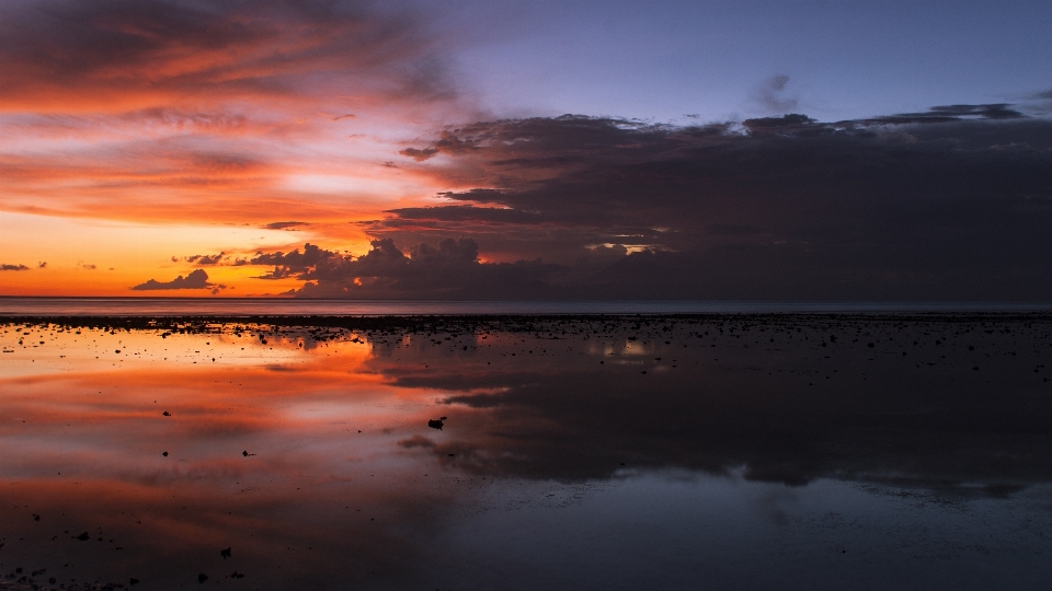 Pantai lanskap laut pesisir