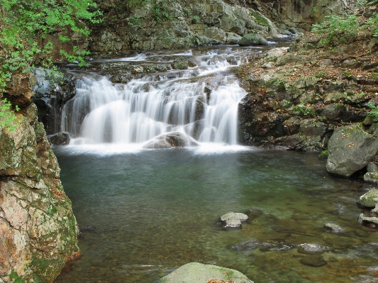 Water waterfall creek fall Photo