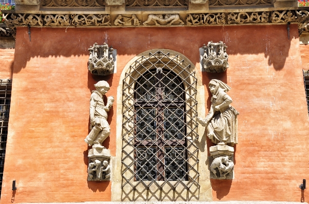 Architecture wood antique window Photo