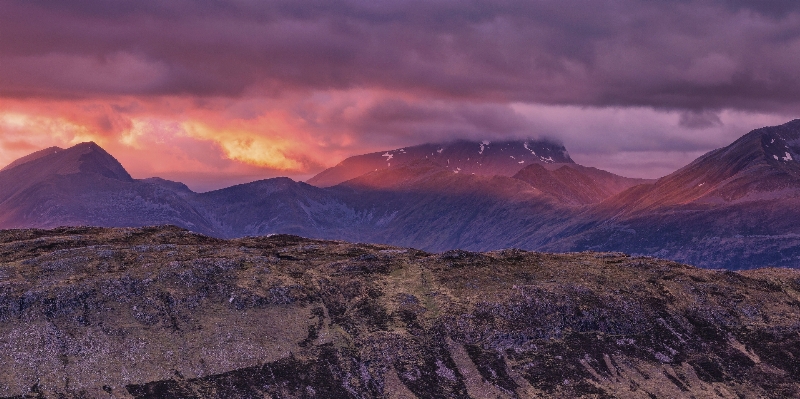 Landscape wilderness mountain cloud Photo