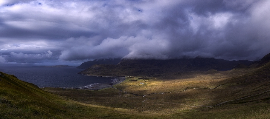 Landscape sea coast nature Photo