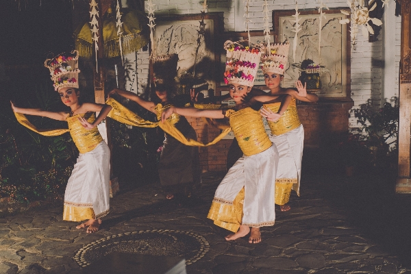 People dance portrait tropical Photo