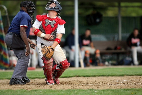 Foto Grama beisebol luva esporte