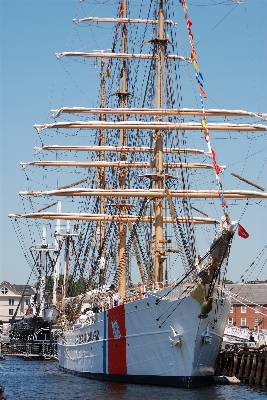 Sea boat coastal ship Photo