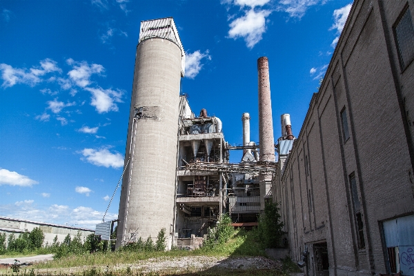 Grungy architecture structure plant Photo