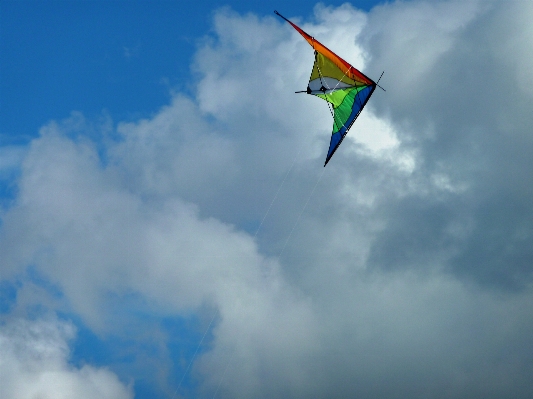 Wing cloud sky wind Photo