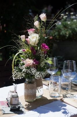 Plant flower bouquet wedding Photo