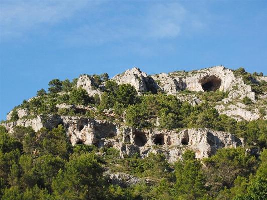 Rock mountain hill range Photo