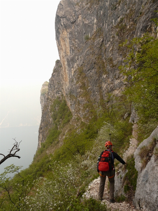 Rock 步行 山 冒险