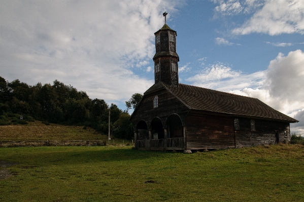 Farm hill building tower Photo