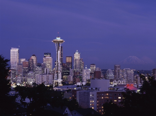 Horizon architecture sunset skyline Photo