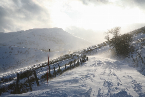 Landscape mountain snow winter Photo