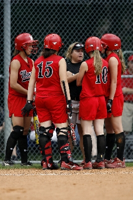 Fence baseball sport game Photo