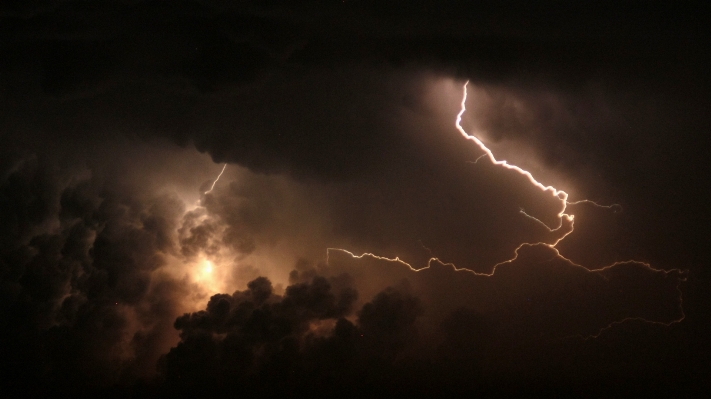 Light cloud sky night Photo