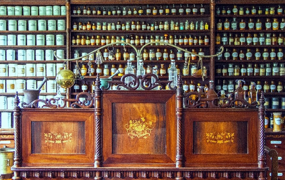 Edificio contatore farmacia medico