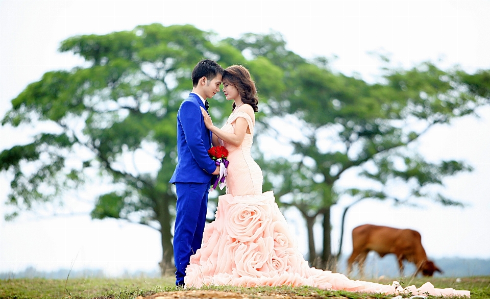 Uomo fotografia coppia romanza