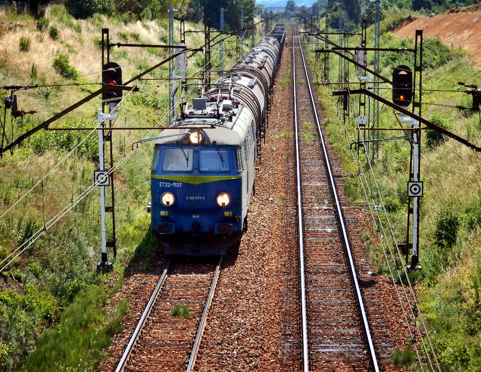 Schiene eisenbahn zug reisen