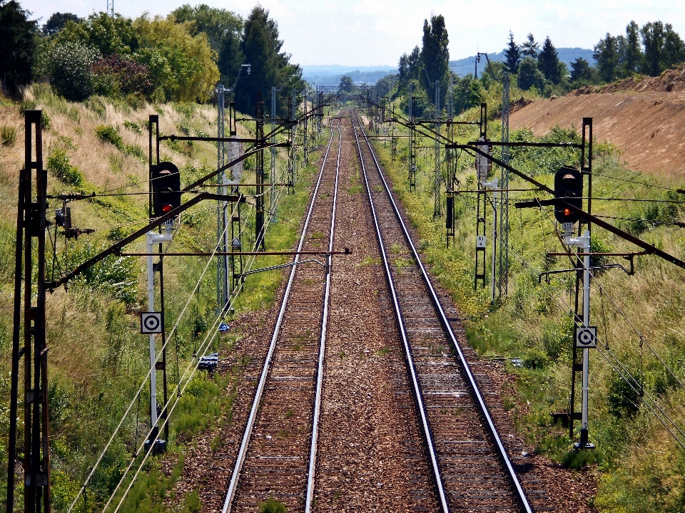 Acompanhar estrada de ferro trem viagem