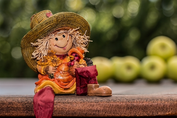 Girl farm fruit countryside Photo