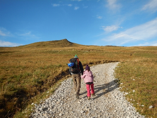 Man wilderness walking mountain Photo