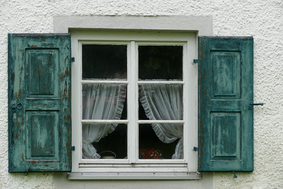 Architecture wood antique window