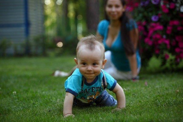 Grass person people lawn Photo