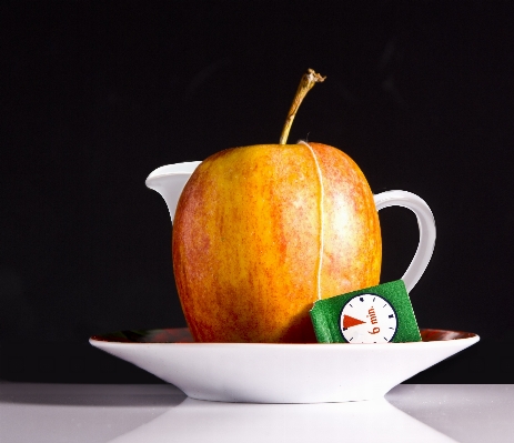 Apple fruit morning cup Photo