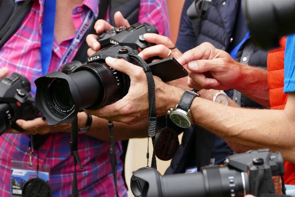 Foto Kamera fotografi juru potret digital
