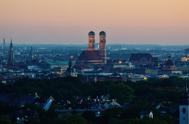 Horizon sunset skyline night Photo