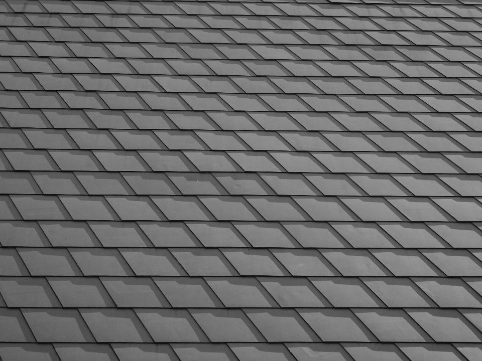 Black and white floor roof cobblestone