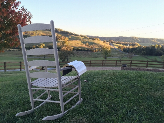 Landscape book white hill Photo