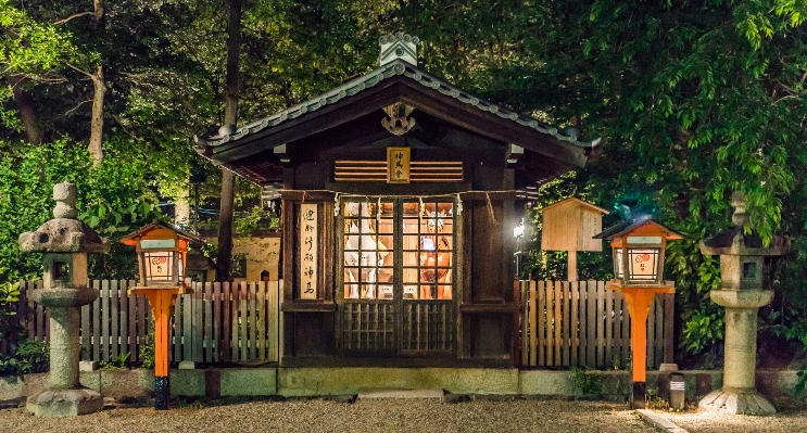 建築 夜 建物 家 写真