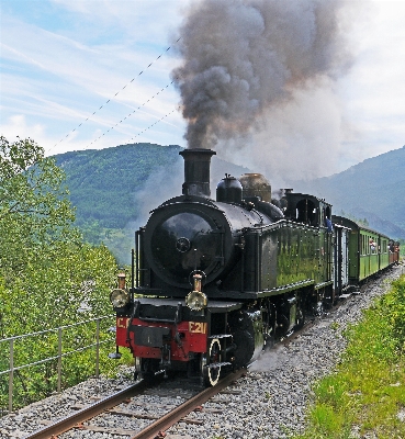 追跡 鉄道 訓練 煙 写真