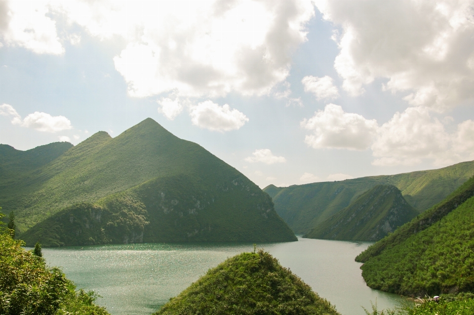 景观 自然 山 云