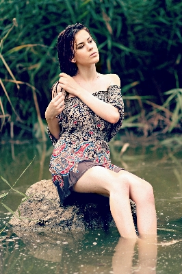 Foto Acqua persona ragazza donna