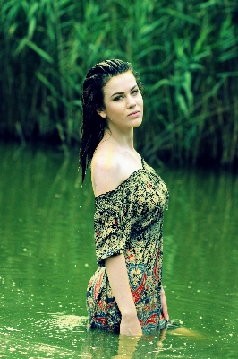 Foto Acqua persona ragazza donna