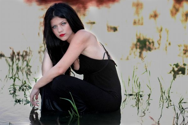 Foto Acqua persona ragazza donna