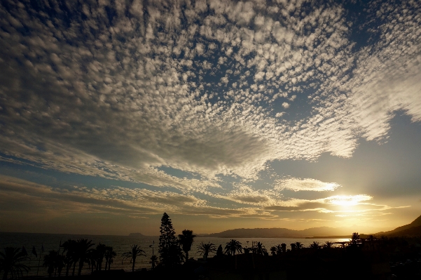 Strand landschaft horizont wolke Foto