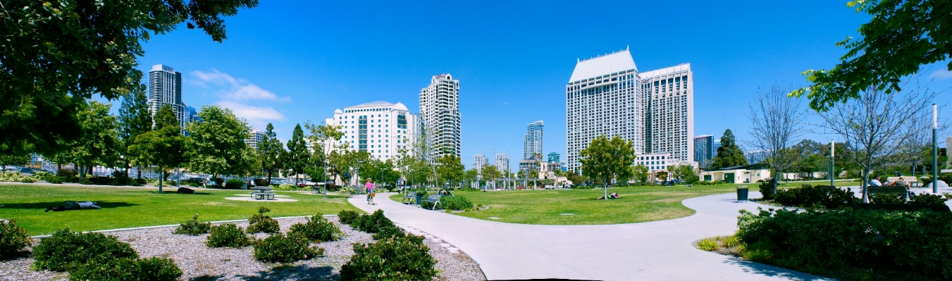 City skyscraper cityscape panorama Photo