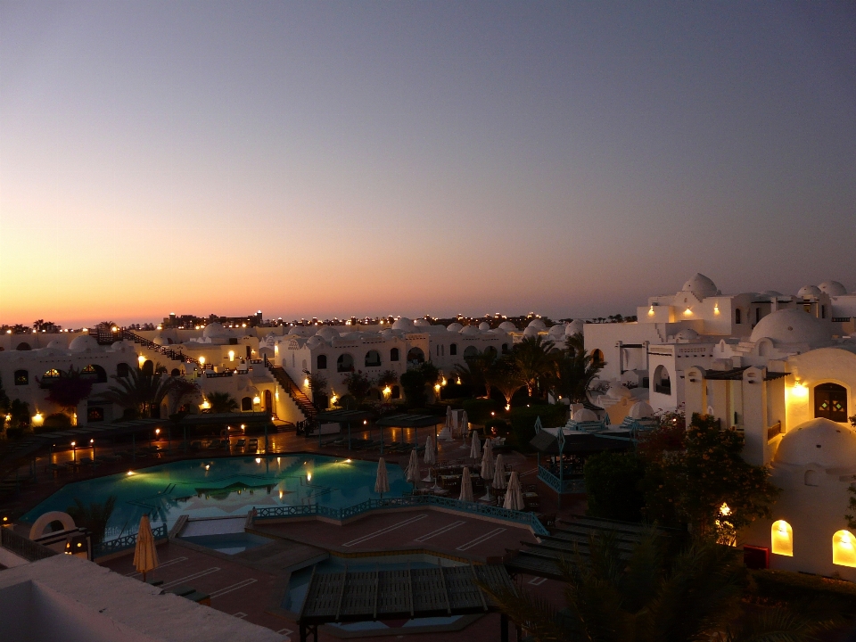 Strand meer anlage sonnenuntergang