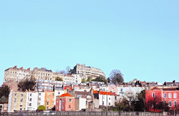 Architecture town cityscape panorama Photo