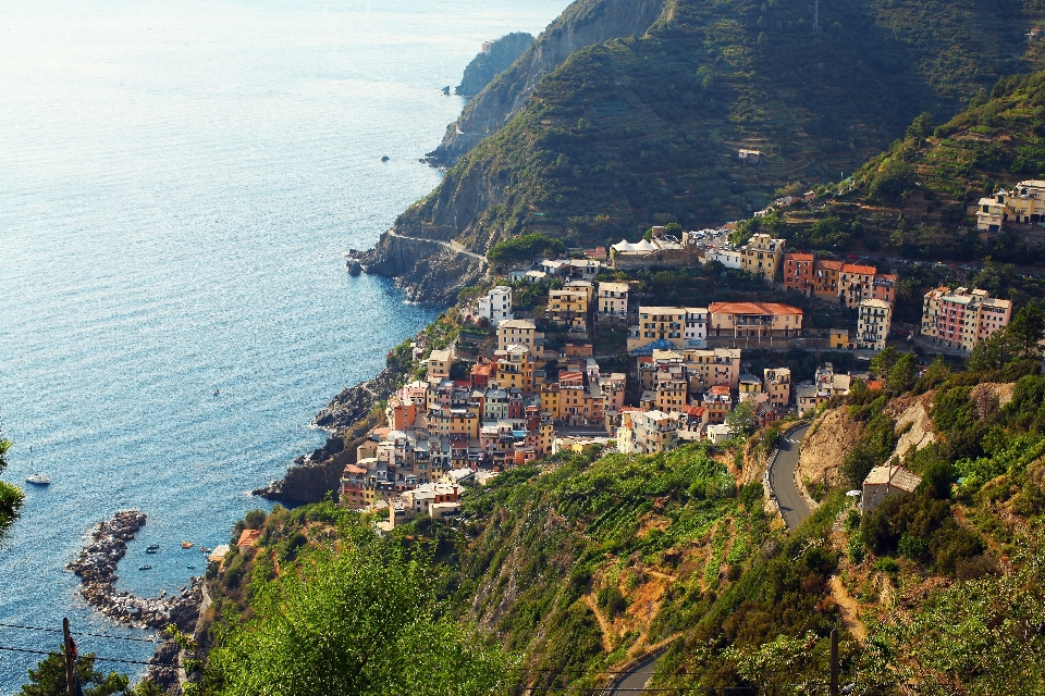 Paesaggio mare costa acqua