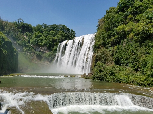 Landscape water waterfall river Photo