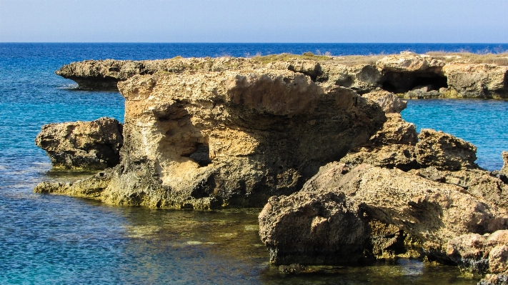 Beach sea coast rock Photo