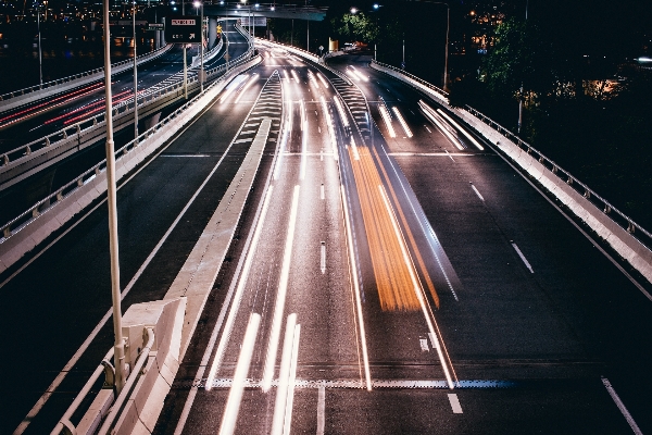 Light road bridge traffic Photo