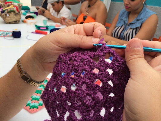 Pattern craft thread crochet Photo