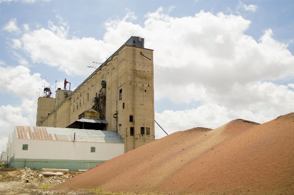 Photo Sable grain bâtiment magasin