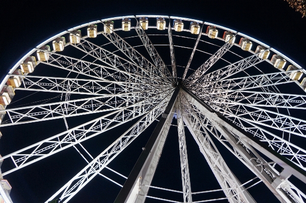 Black and white wheel recreation ferris Photo