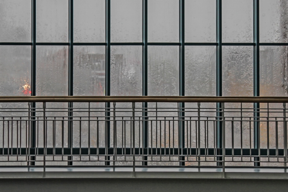 Architecture rain window glass